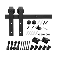 Heavy Duty Sturdy Sliding Barn Door Hardware Kit