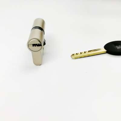 Euro Profile Cylinder Solid Brass Pin in Pin High Security anti snap anti drill for mortise door lock