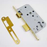 Mortise Sash Lock PVD finish Stainless steel 304 EN 12209 DIN 18251