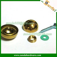 stainless steel glass standoff screw cover