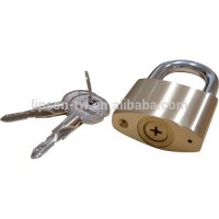 Double Locking Mechanism cross key brass padlock