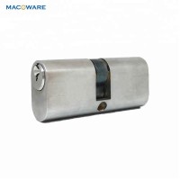 Economic Satin Chrome Quality 54-100mm Big Oval Mortise Solid Brass Lock Cylinder