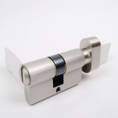 Euro profile privacy Cylinder lock Solid Brass body for bathroom washroom WC toilet door EN1303 fire rated