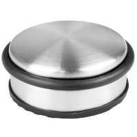 Stainless steel door stop, solid, 4.5x10 cm Heavy door holder